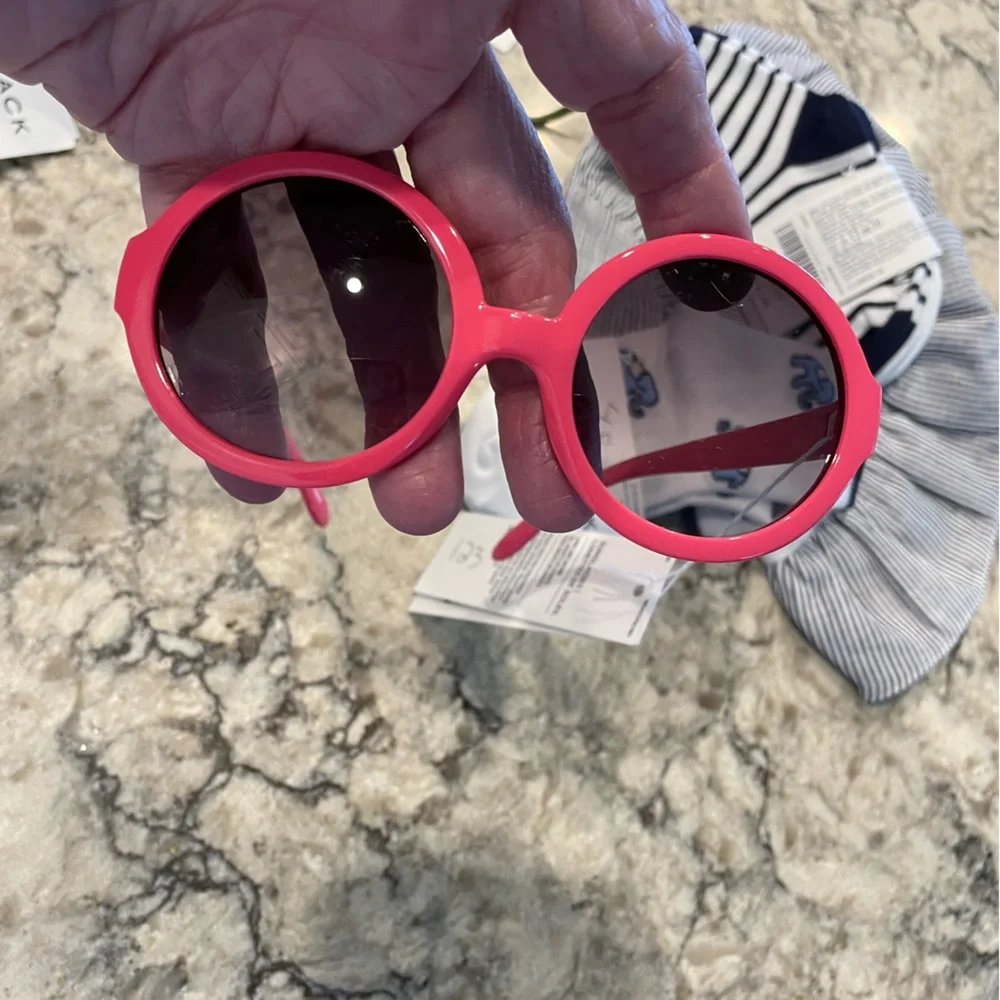 Janie and Jack Vibrant Pink Kids Sunglasses